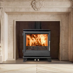 Leaf Stoves Willow Elegance Multi-Fuel Stove with log store